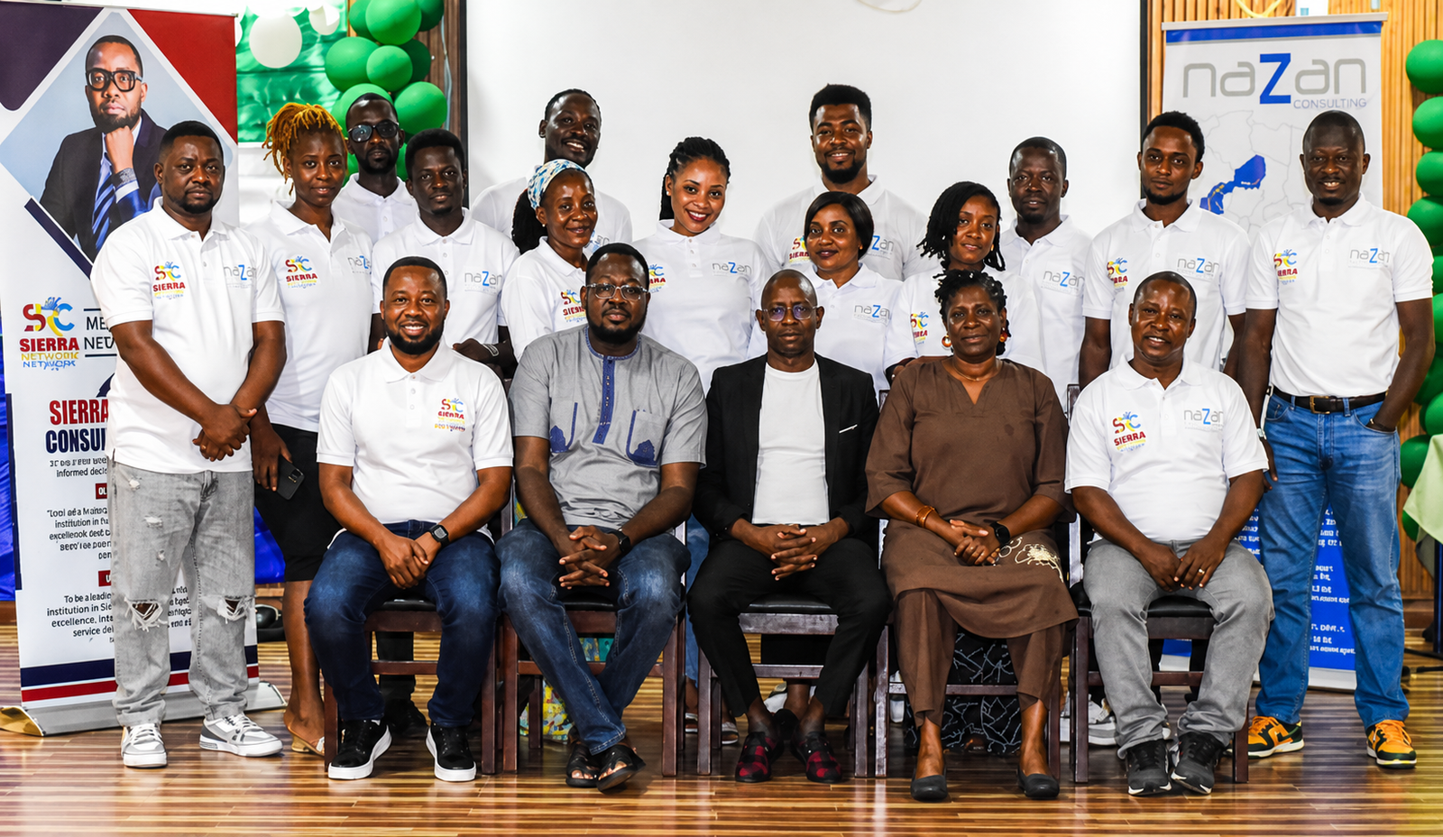 SRCF and NaZan Consulting team at a joint event